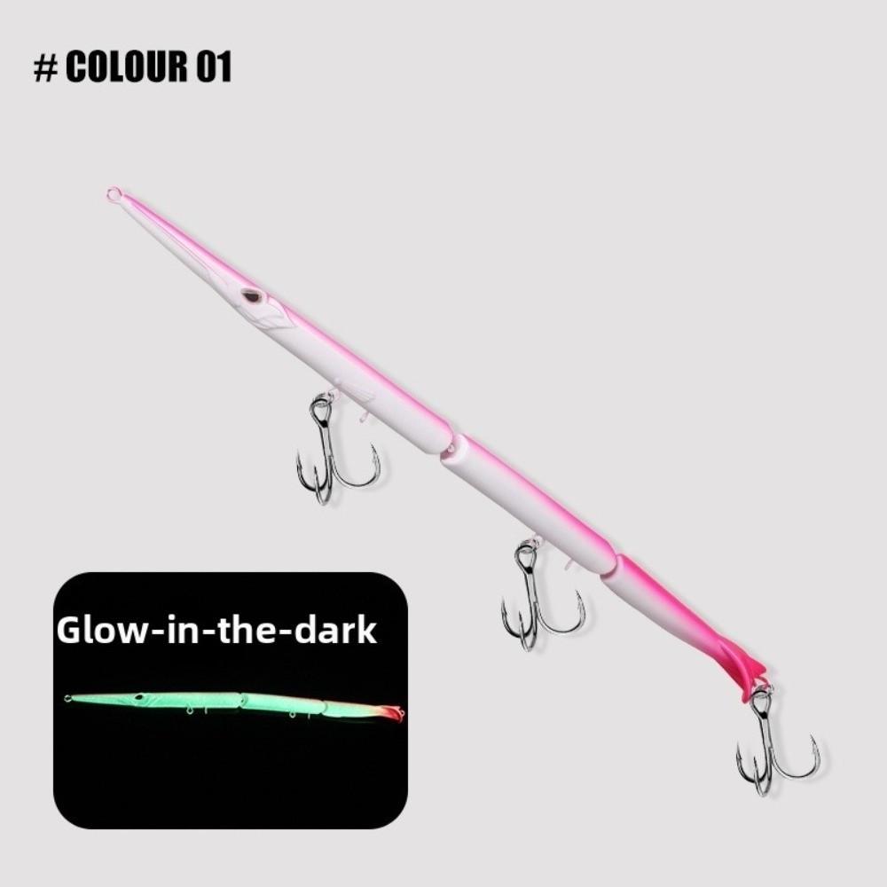 32g Weight Multi-Joint Fishing Lure 27cm Length Needle Body Bait Bionic Skin Lure  Pesca