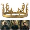 Elegant Hjorthornskrönt Hårprydnad Unisex Huvudbonad För Cosplay Kostymfester Bröllop Festivalevenemang
