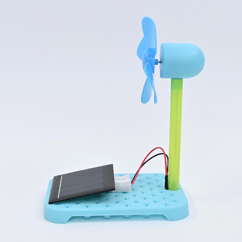 Solar-Powered DIY Science Fan Kit for Experiments