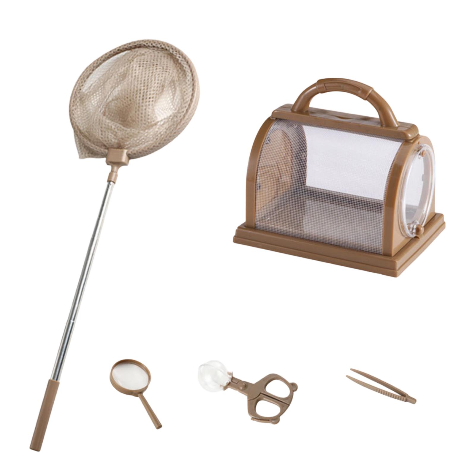

Children S Insect Collector Toy Set — Outdoor Exploration Tools, Observation Box, And Science Education Toy One Size кофейный