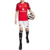 Adidas Manchester United 25/26 Home Shorts Aeroready Series Quick-Dry Football Shorts Kids Shorts JP3017