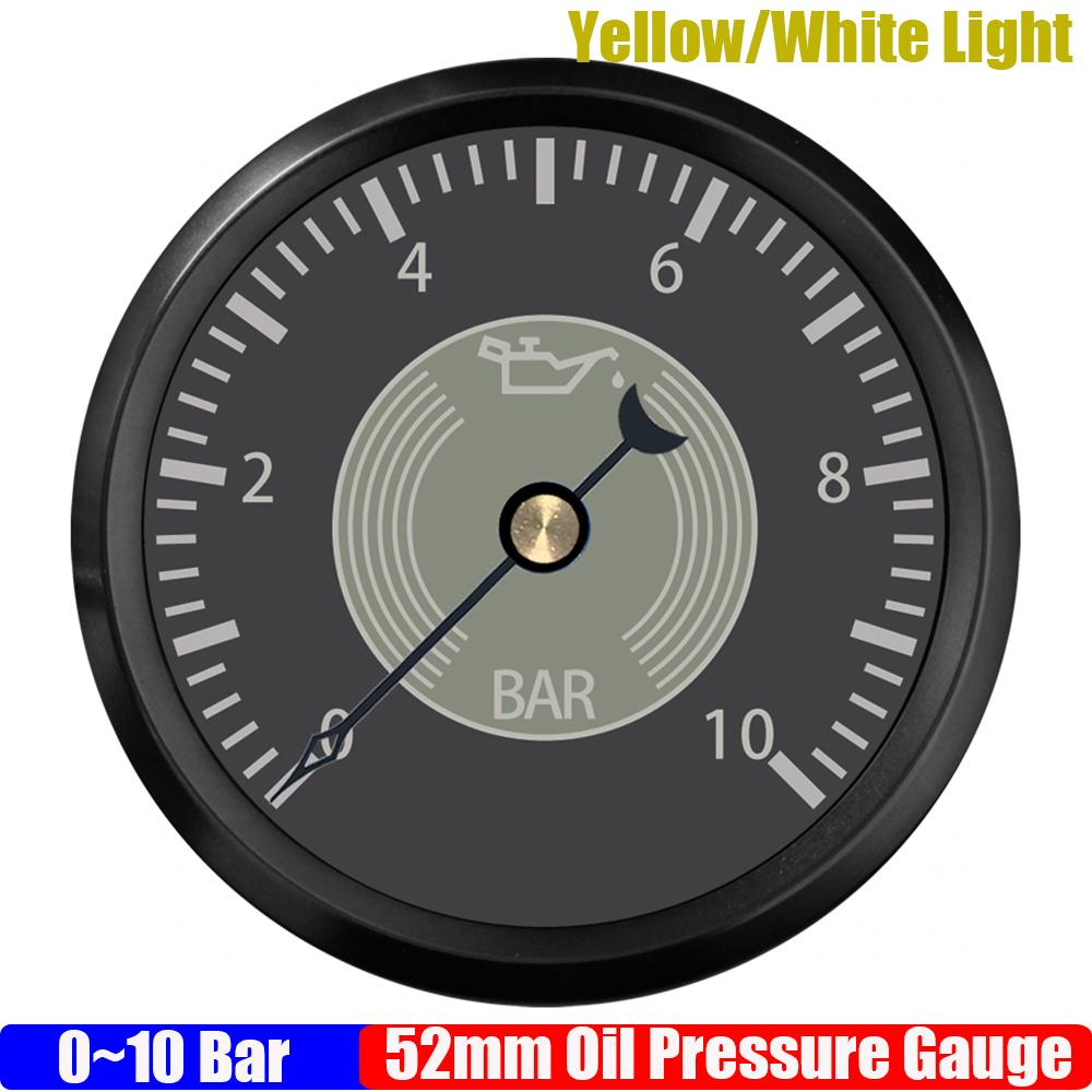 

Ретро Классический 52 мм Датчик Стрелочный Манометр Давления Масла Вольтметр Указатель Уровня Топлива Датчик Температуры Воды для Автомобиля Лодки Яхты 12В24В oil press gauge BN