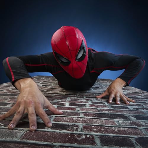 Hasbro Marvel Legends Serie „Spider-Man“: "Homecoming" Gesichtswechselnde Elektronische Maske, Premium Interaktive Rollenspielausrüstung (Erwachsene) G0633 Authentisch