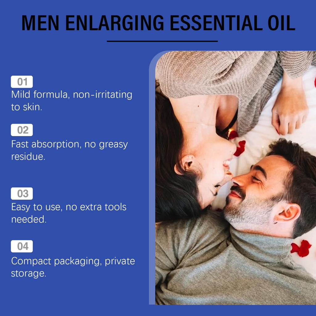 Men's Enhancing Massage Oil  Comfort Body Oil  Soothing Oil 30ml