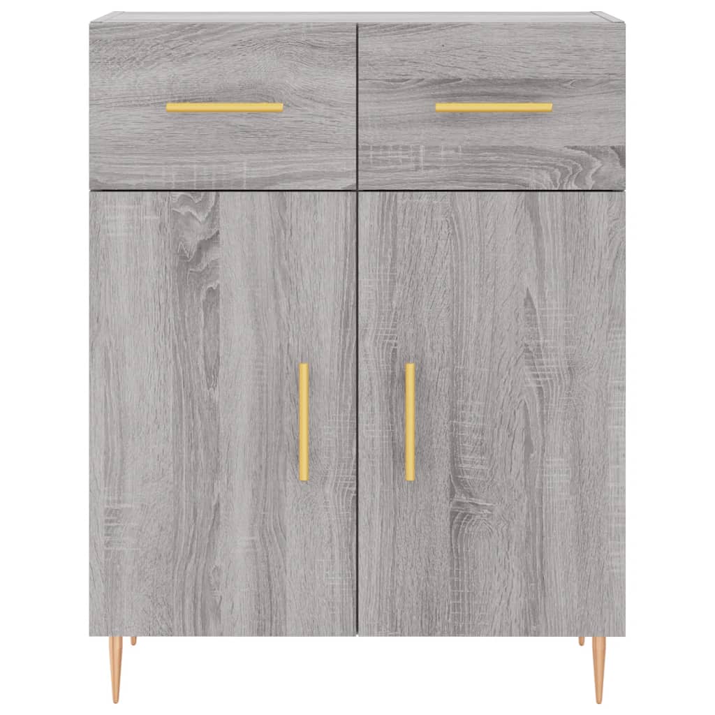 Sideboard Gray Sonoma 69.5 x 34 x 90 cm Particleboard