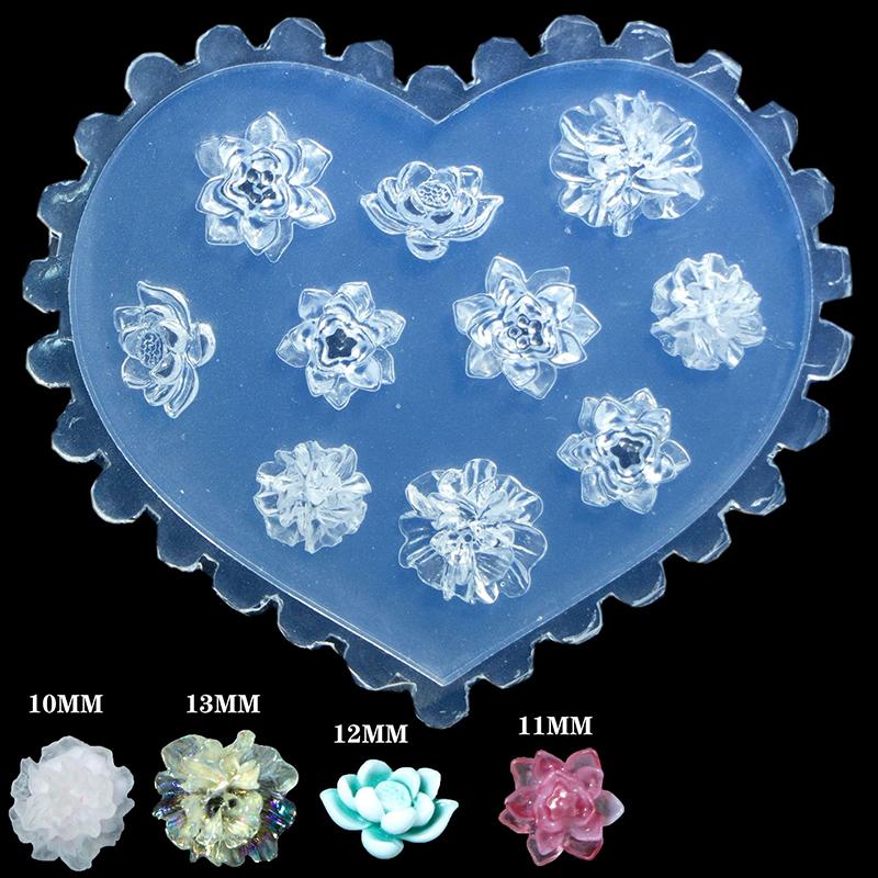 Molde para Esculpir Uñas Flor Creativa Mariposa Copo de Nieve Decoraciones para Uñas Nail Art Placas de Estampado Manicura DIY Accesorios Herramientas