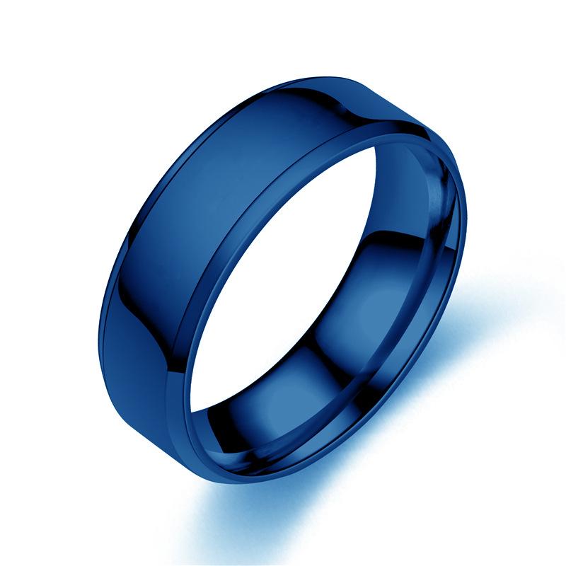 8MM Stainless Steel Smooth Rings for Men and Women – Custom Engraving Available