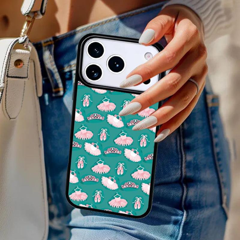 Ballerina Dance Phone Case For iPhone 17 Air 14 15 13 12 Max Cover For Apple 14 15 16 16e 11 Pro Max Plus Coque