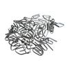 50 Pieces Curtain Hooks Drapery Hooks Convenient Accessories Easy to Install 2.7cmx1.2cm Drapery Pins for Offices Door Window