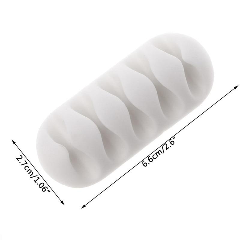 Ties Line Fixer Earphone Cable Organizer Charger Wire Clamp Wire Retainer Holder Clips Cable Winder