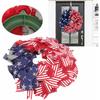 Independence Day Wreath Remembrance Day Garland Decor Door Wreath Wall Hanging Garland Holiday Decor Wreath Front Door Wall
