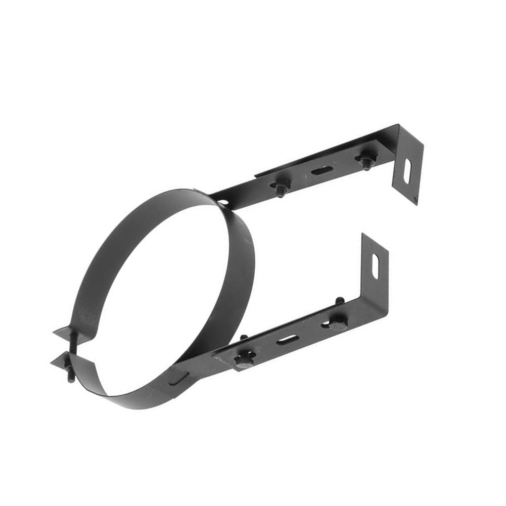 1pc Smoke Pipe Bracket Chimney Pipe Holder Adjustable Stainless Steel Wall Support For 150mm Chimneys Fireplace Extractor Fixing