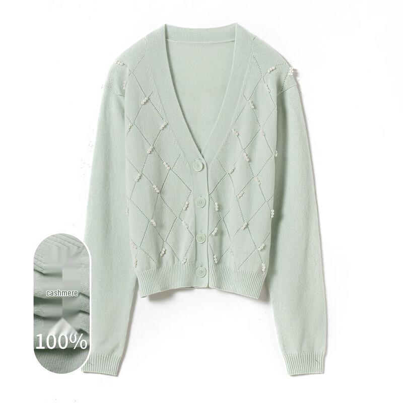 Snoford 100% Cashmere V-Neck Cardigan