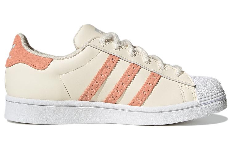 adidas Damen Superstar 'Wonder White Ambient Blush' Damen GX3641