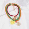 Ethnic Style Nylon Rope Necklace Necklace Set Dopamine Necklace  Women