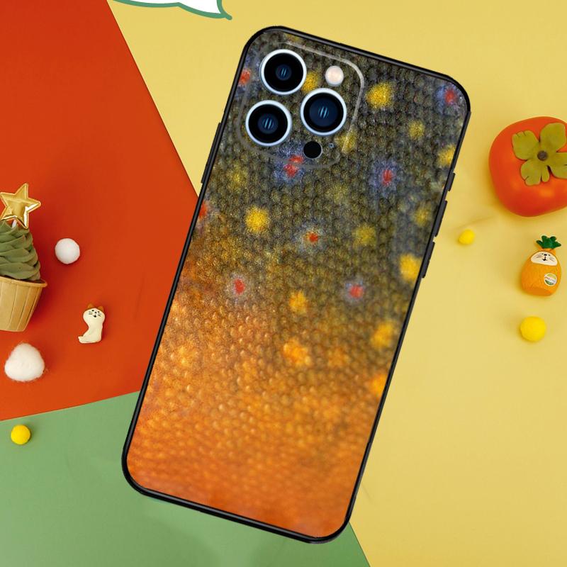 Brown Trout Fly Fishing Case For iPhone 15 16 11 13 12 14 Pro Max Mini X XR XS 7 8 Plus Back Cover Shell