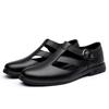 Luxus Marke Aus Echtem Leder Männer Sandalen Mokassins Mann Business Kleid Sandalen Italienischen Stil Handgemachte Leder Schuhe Männer Alias