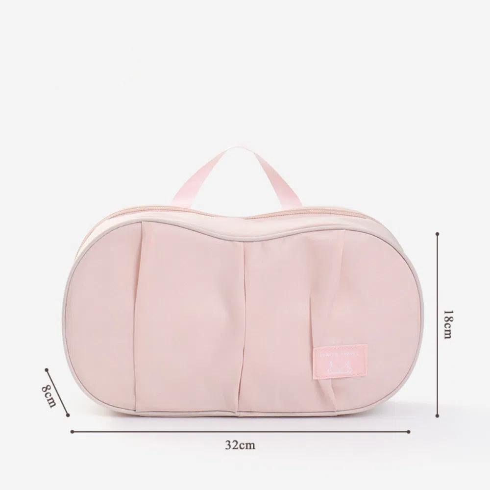 Solid Color Underwear Organizer Portable Travel Accesseries New Bra Storage Bag  Travel