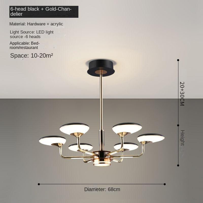 Candelabru Lampă Sufragerie Lampă Principală Casă Modernă și Simplă