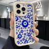 Blue Evil Eye Print Lucky Eye Cover Phone Case For HONOR 400 90 Lite 300 200 70 50 20 10i 9X 8X PRO 5G Silicone Case DIY Shell