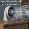 Desktop Airflow Fan for Kitchen Portable Fan, USB Rechargeable Personal Cooling with Adjustable Travel Airflow, Quiet Air Circulator Office Dormitory