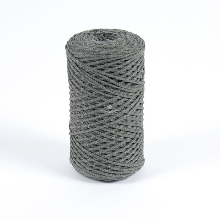 Fil Coton Recyclé Eco Vita 4mm 250g Col. 12 gris