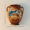 Griechenland, Parthenon-Tempel, Tonkrüge, Kreta, Santorini Kühlschrankmagnete Kühlschrankaufkleber Geburtstagsgeschenke Heimdekorationen