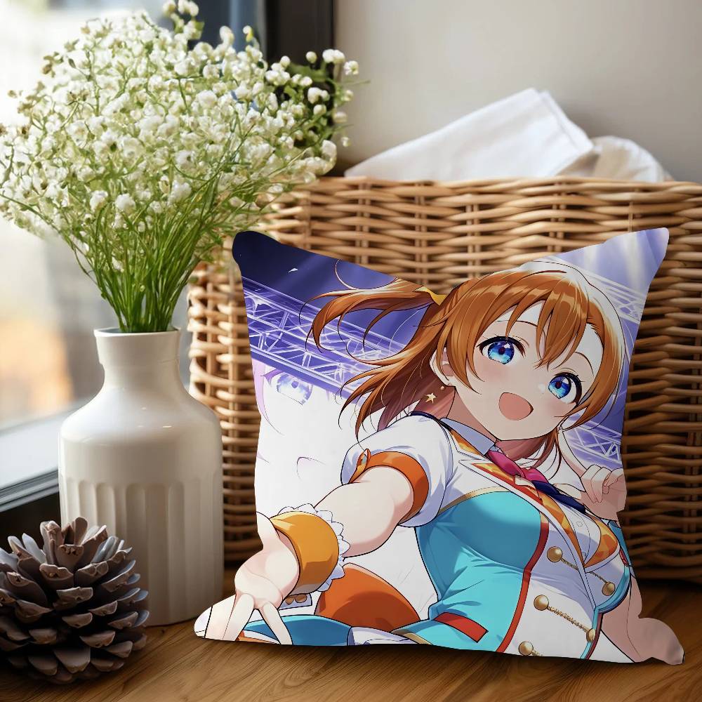 Anime Love Live Kousaka Honoka Pillowcases Home Bedding Decorative Pillow Cover Wedding Super Soft Pillow Case