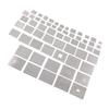 60 Pcs BGA Reballing Stencils 304 Stainless Steel Universal Rework Net Template Kit for Computer