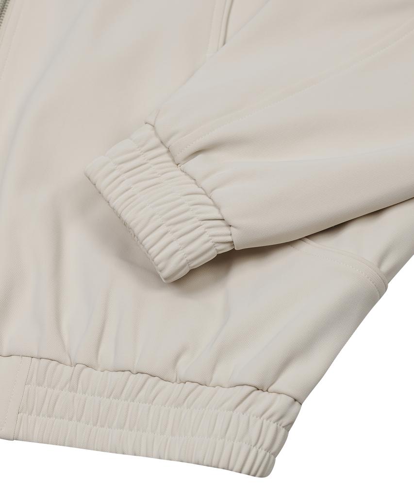 Ironyporno Whiteline 86-Iro255 Curved Blouson Jacket Ivory