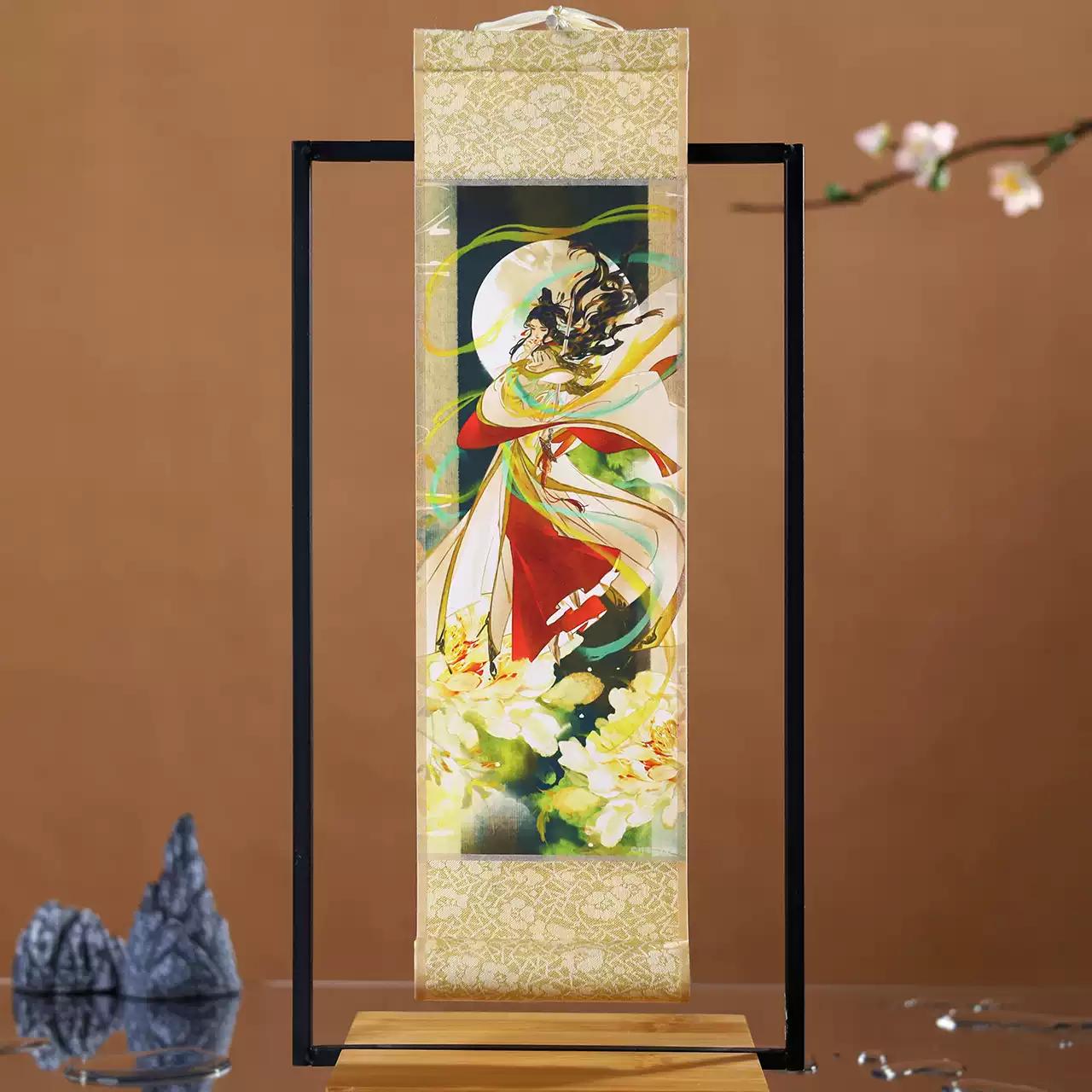 Heaven Official s Blessing Manhua Mini Scroll Wall Hanging - Prince Xie Lian Godly Version 115x410mm