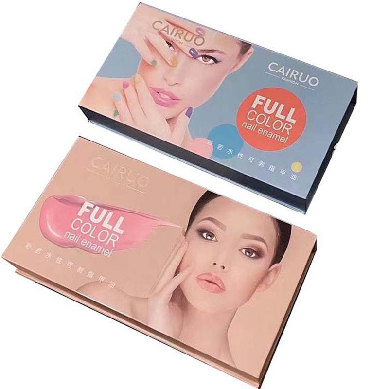 Cairuo Water-based Peelable Nail Polish - Macaron Gentle Colors, Toenail Polish