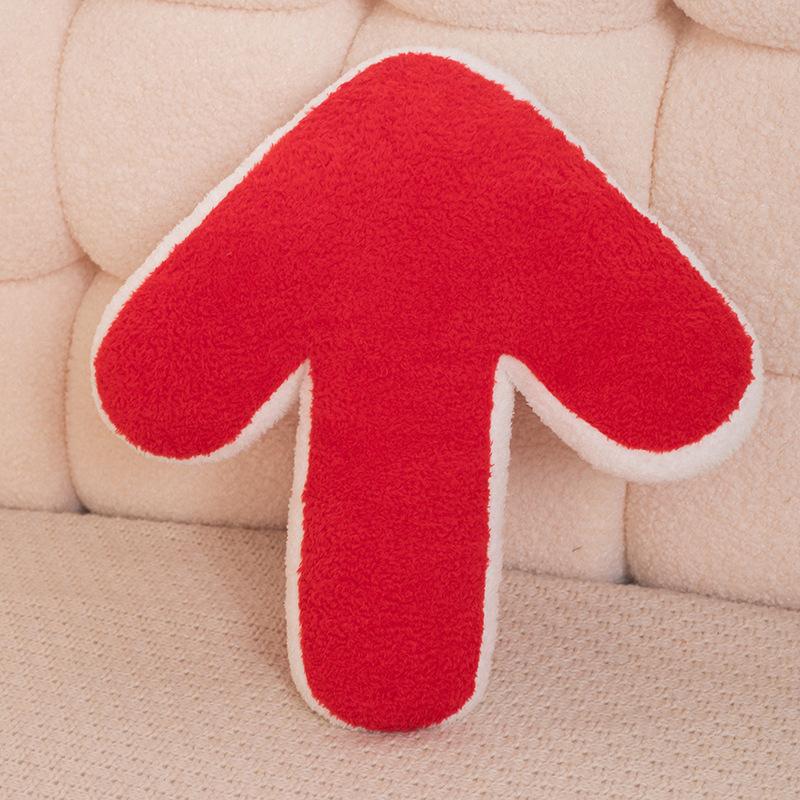 Cartoon Soft Love Arrow Throw Pillow Plush Toy Home Sofa Pillow Pillow Girl Soothing Rag Doll