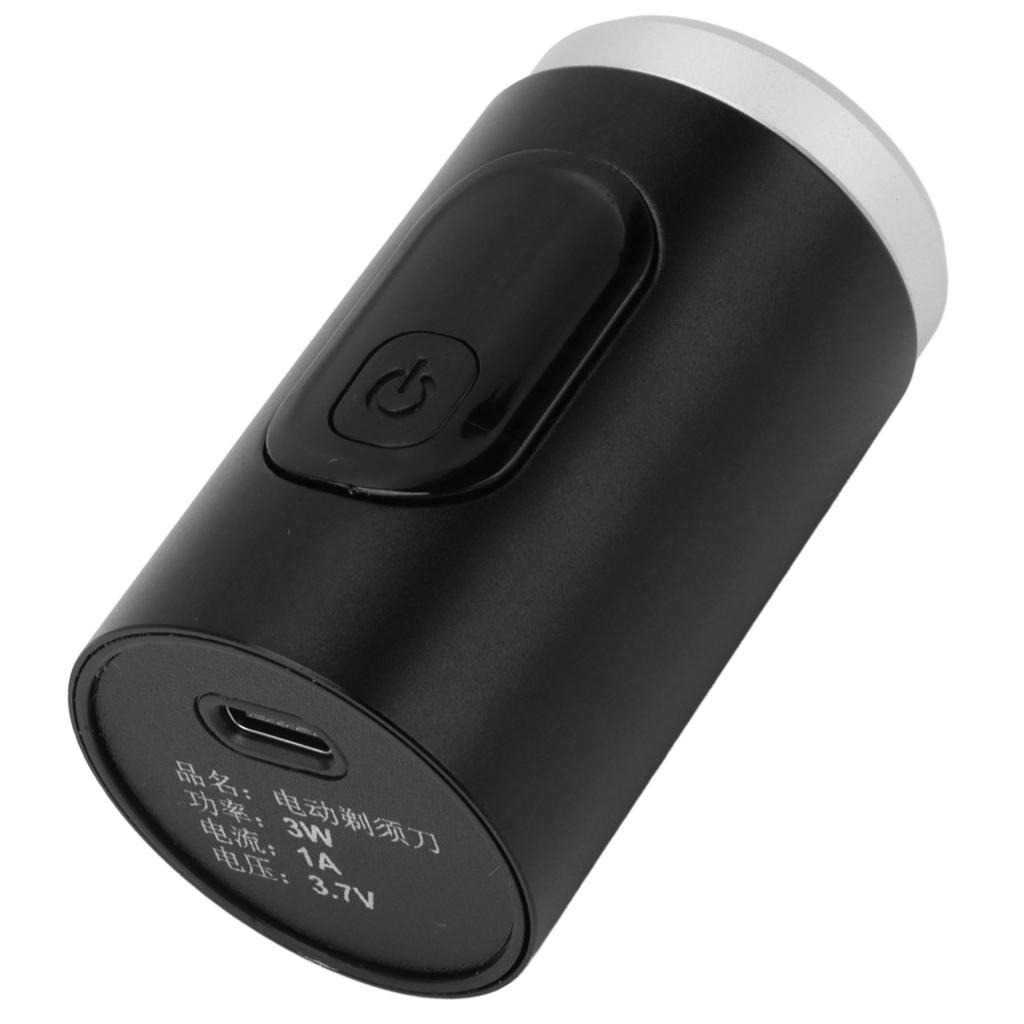 Electric Beard Trimmer USB Rechargeable IP7X Waterproof Washable 65000RPM Portable Digital Beard