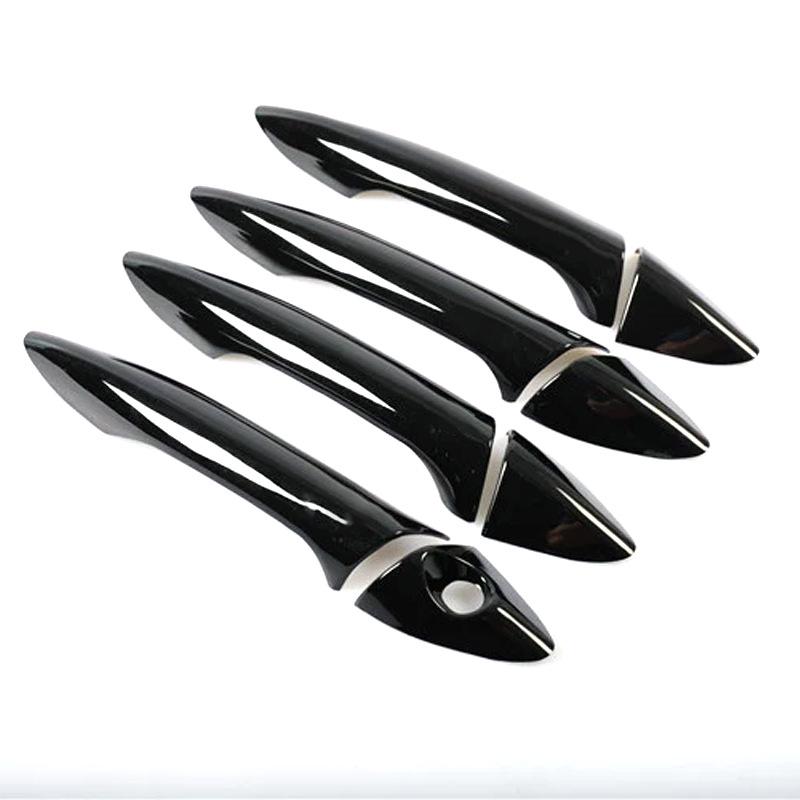 Pasuje na 11-15 Hyundai Elantra MD: Příslušenství proti poškrábání pro kliky a prohlubně dveří automobilu