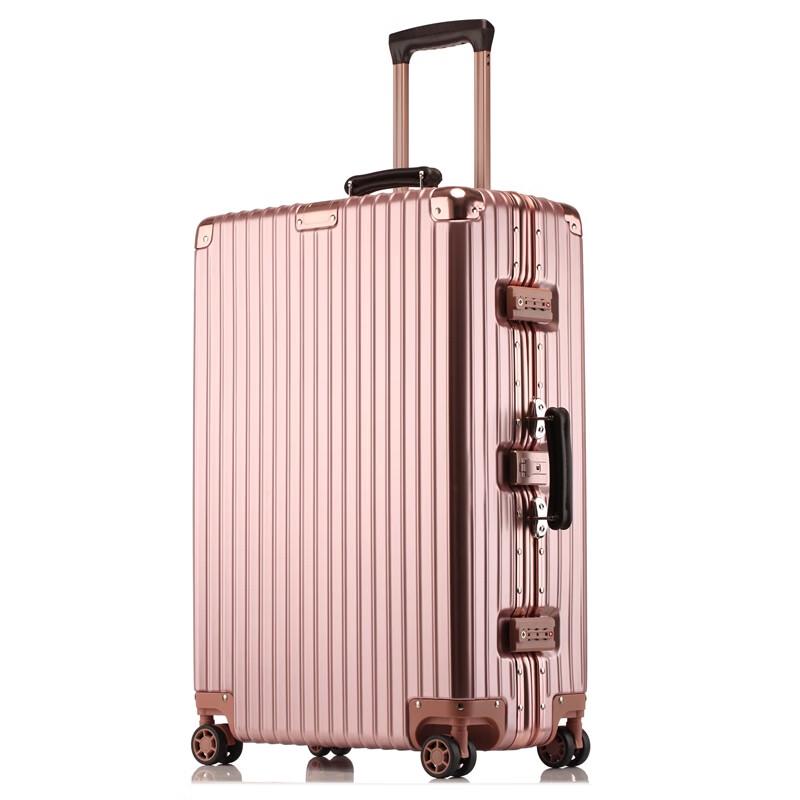 Aidenburg F1608 Aluminum Frame Travel Suitcase