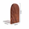 Anti-Slip Wood Book Stoppers Detachable Book Supports High Quality Wooden Bookends  School Office