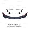 Glossy Black Front Lip Spoiler & Front Bumper Lip Kit for Tesla Model Y Juniper 2025+ - AD Sport Body Kits Styling Accessories