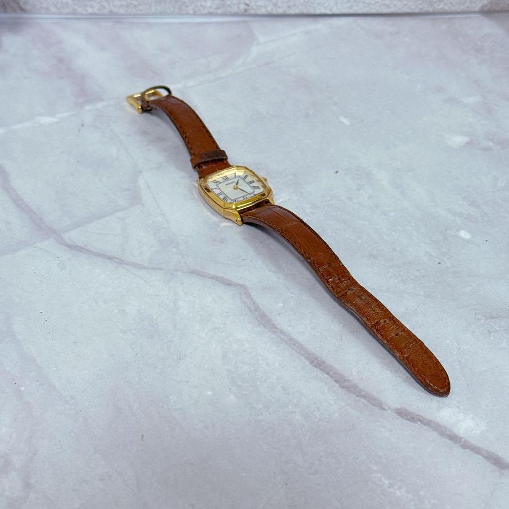 Used SEIKO United Arrows Collaboration Square Watch #t273