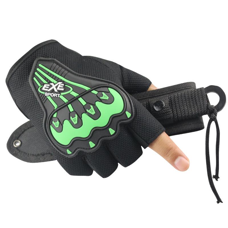 Cycling Half-finger Gloves Men's Spring and Summer Touch Screen Wear-resistant Outdoor Mountaineering Non-slip