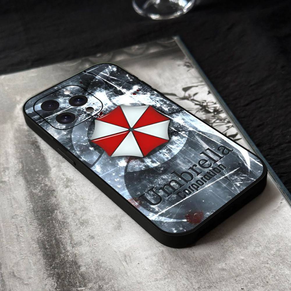 Umbrella Corporation Phone Case Silicone Soft For IPhone 17 Air 16 15 14 13 12 11 Plus Pro Max Plus