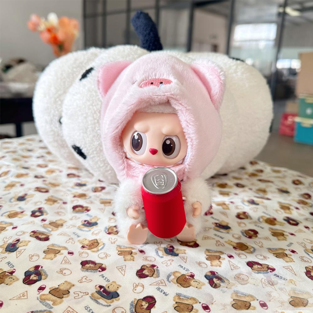 For 17cm Doll V1 V2 V3 Headwear Fashion Clothes Hoodies Doll Clothes Color Match Hoodies Dolls Accessories Cute Decoration Little Cloths