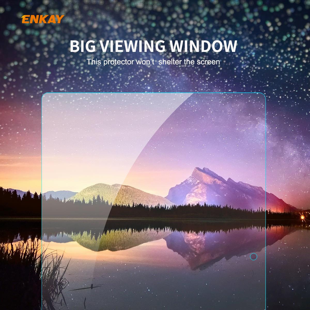 

ENKAY Hat-Prince 0.33mm 9H 2.5D Arc Edge Tempered Glass Screen Film for Lenovo Smart Tab M10 10.1 inch Type A