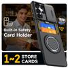 For Samsung S26 S25 FE S24 S23 Plus Ultra A35 A55 A16 A26 A36 A56 A27 A57 A37 Magnetic Bracket Hidden card pack Window Anti Fall