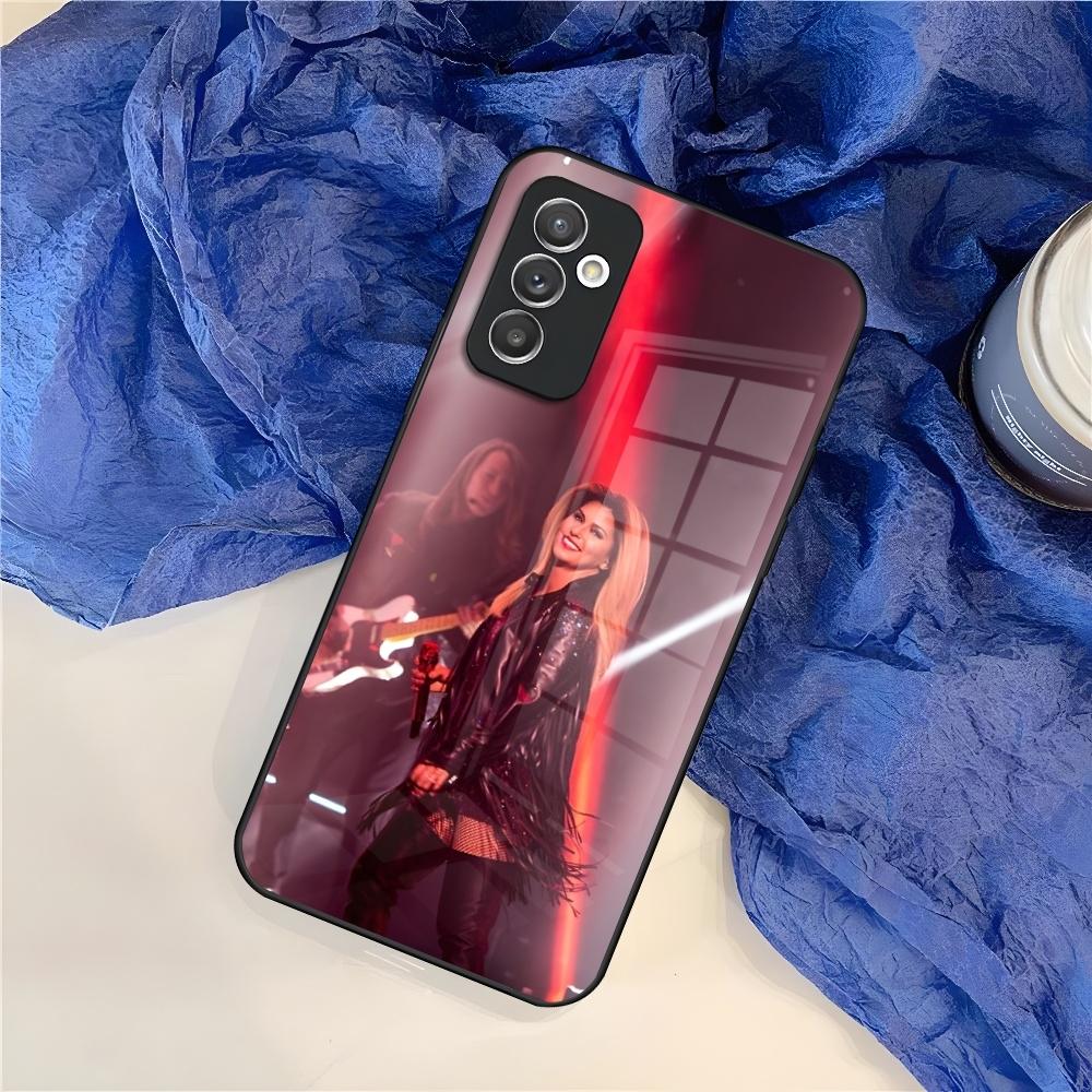 Shania Twain Phone Case for Samsung Galaxy S26 S25 S24 S30 S21 S23 S20 S22 Fe Pro Edge Ultra Plus glass Cover