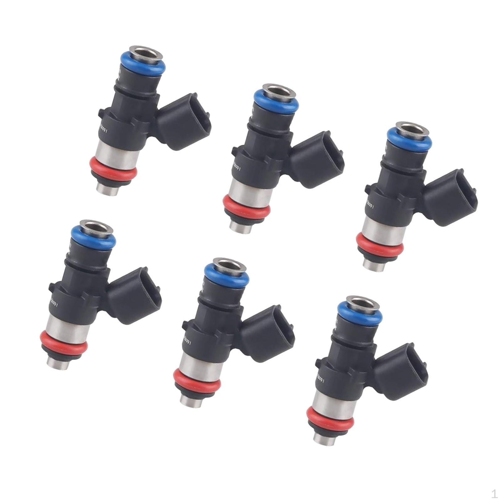 

6 шт. 0280158091 Топливные форсунки для Ford Edge 3.5L 2007-2010 Прочные