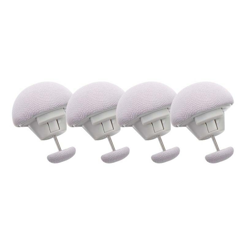 4pcs Mushroom Blanket Stand Anti-slip Nordic Sheet Clips Blanket Clip Clothespins Covers Fastener Clip Holder