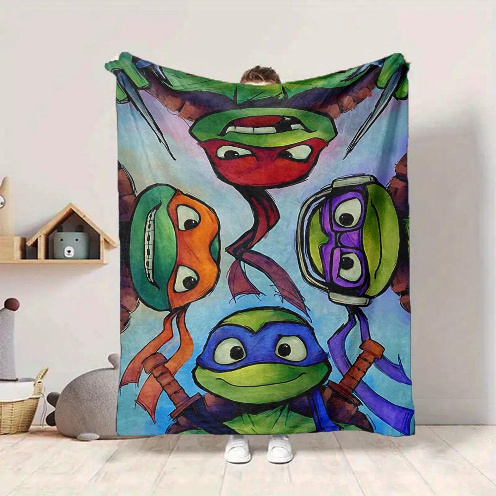 1 Stück Schildkröten-Decke, Überwurf für Sofa, Bett, Reise, Camping, Wohnzimmer,