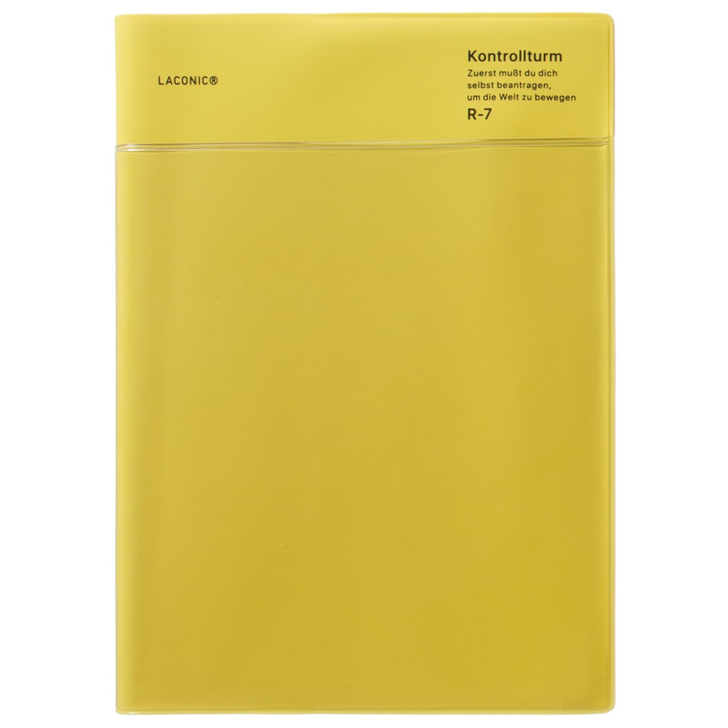 

Laconic Planner 2025 March Start B6 Weekly Pocket Yellow LIM94-240YE