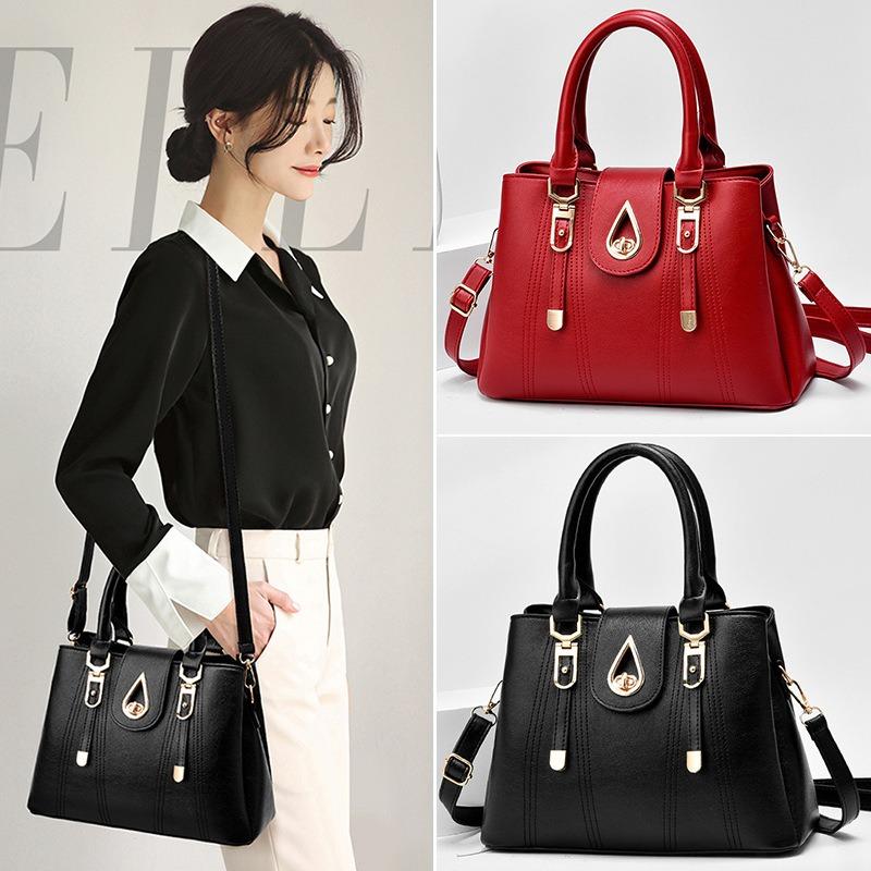 Fashion brand bag atmospheric mother bag large capacity simple women's handbag popular shoulder messenger bag tide